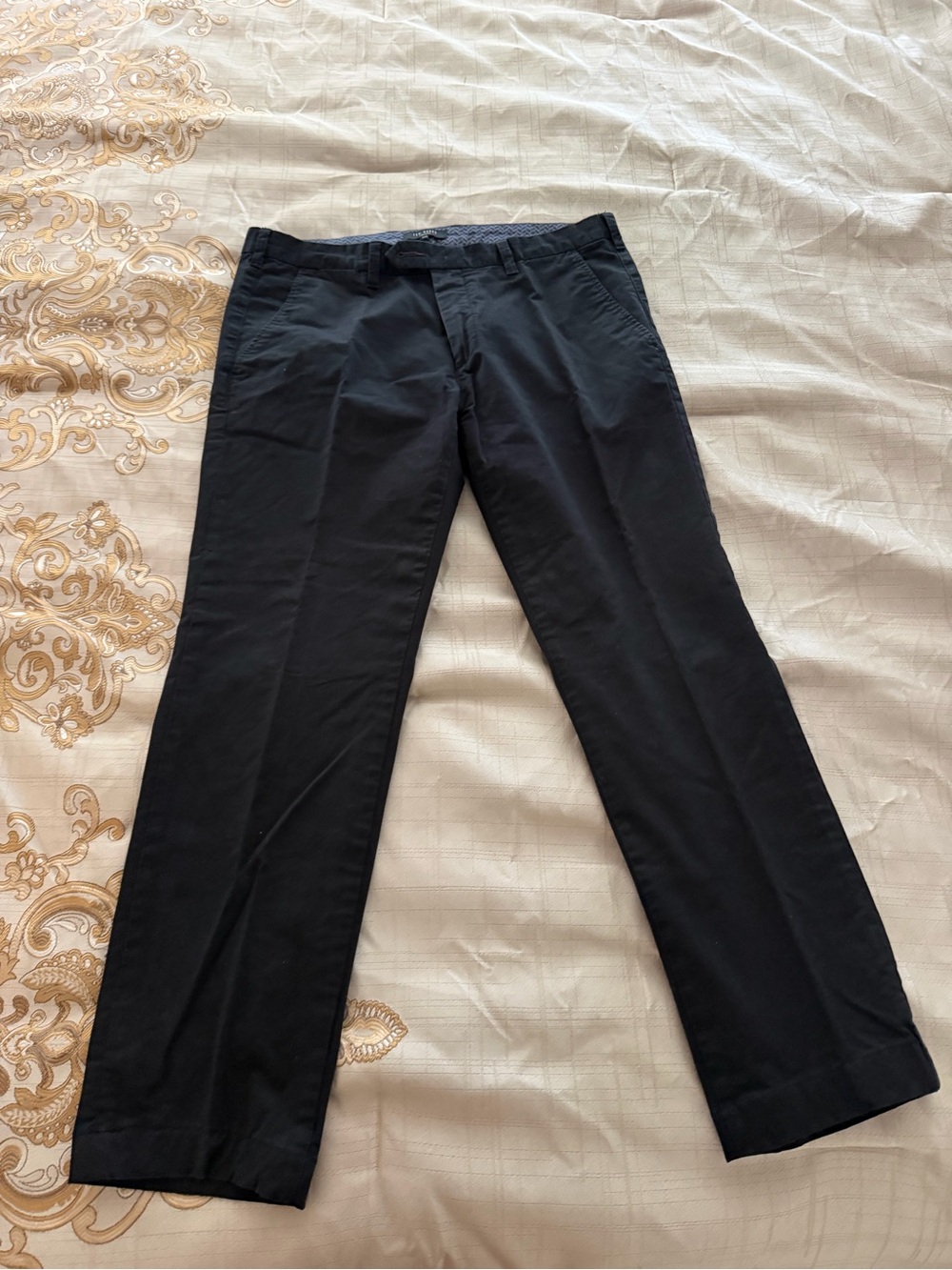 Ted Baker Black Men's Dress Trousers